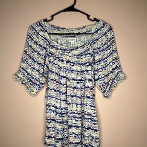 NWT LulaRoe Lily Square Neck Peasant Top
